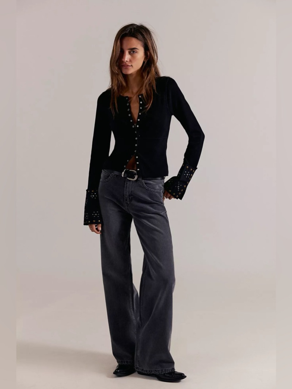 NWOT Free People Tinsley High-Rise Straight Leg jeans